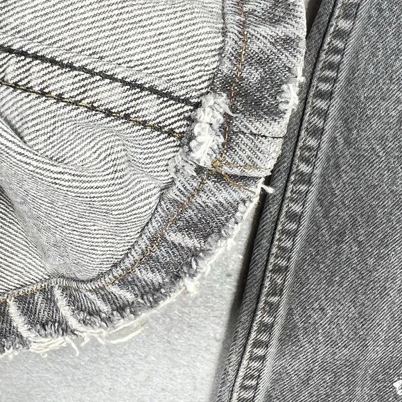 VTG 80’s Levi’s Jeans 517 Bootcut Light Wash Gray Denim Made in USA ACTUAL 38x27 - Picture 11 of 15